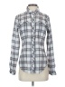 CAbi Plaid Gray Long Sleeve Button-Down Shirt Size S - photo 1