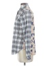 CAbi Plaid Gray Long Sleeve Button-Down Shirt Size S - photo 5