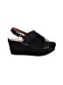 Trask Black Wedges Size 7 - photo 1
