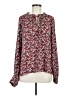 Sanctuary 100% Recycled Polyester Floral Red Long Sleeve Blouse Size L - photo 1