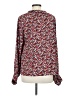 Sanctuary 100% Recycled Polyester Floral Red Long Sleeve Blouse Size L - photo 2