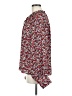 Sanctuary 100% Recycled Polyester Floral Red Long Sleeve Blouse Size L - photo 5