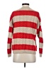 Mango Stripes Red Pullover Sweater Size XS - photo 2