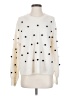 Madewell Polka Dots Ivory White Pullover Sweater Size S - photo 1