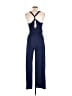 Becca Solid Blue Jumpsuit Size M - photo 2
