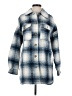 Apparis 100% Polyester Plaid Blue Coat Size XS - photo 1