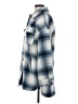 Apparis 100% Polyester Plaid Blue Coat Size XS - photo 5