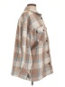 HFX Plaid Tan Coat Size L - photo 4