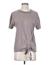 Stateside 100% Cotton Gray Short Sleeve Top Size S - photo 1