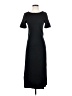 ASOS Solid Black Casual Dress Size 4 - photo 1
