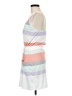 Unbranded Stripes White Casual Dress Size M - photo 5
