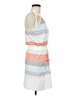 Unbranded Stripes White Casual Dress Size M - photo 4