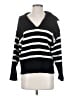Zara Stripes Black Pullover Sweater Size S - photo 1