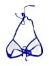Unbranded Solid Blue Swimsuit Top Size M - photo 2