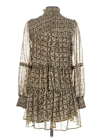 Olivaceous Casual Dress (view 2)