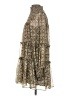 Olivaceous 100% Polyester Brown Casual Dress Size S - photo 5