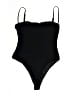 Zara 100% Polyester Black Bodysuit Size M - photo 1