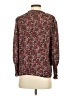 Aqua 100% Polyester Burgundy Long Sleeve T-Shirt Size S - photo 2