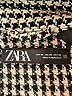 Zara Houndstooth Gray Coat Size XS - photo 6