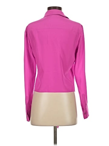 Antonio Melani Long Sleeve Silk Top (view 2)