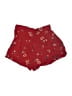American Eagle Outfitters 100% Viscose Floral Red Shorts Size 0 - photo 1