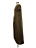 Unbranded Solid Brown Casual Dress Size L - photo 5
