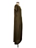 Unbranded Solid Brown Casual Dress Size L - photo 4