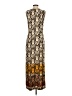 MSK Animal Print Brown Cocktail Dress Size S - photo 2