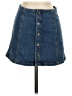 Subdued Blue Denim Skirt Size XS - photo 1