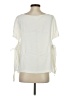 Club Monaco 100% Polyester Ivory Short Sleeve Blouse Size S - photo 2