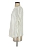 Club Monaco 100% Polyester Ivory Short Sleeve Blouse Size S - photo 5