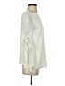 Club Monaco 100% Polyester Ivory Short Sleeve Blouse Size S - photo 4