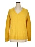 14th & Union 100% Acrylic Yellow Pullover Sweater Size XL - photo 1