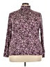 Lands' End Purple Long Sleeve Blouse Size 3X - photo 1