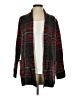 Spring & Mercer Plaid Red Cardigan Size S - photo 1