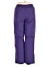 Lands' End 100% Polyester Purple Casual Pants Size 16 - photo 2