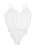 Shein 100% Polyester White Bodysuit Size 6 - photo 2