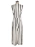 Joseph Ribkoff Stripes Ivory Jumpsuit Size 4 - photo 2