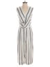 Joseph Ribkoff Stripes Ivory Jumpsuit Size 4 - photo 1