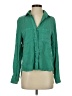 Cloth & Stone Green Long Sleeve Blouse Size XS - photo 1