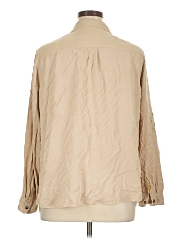 Cato 3/4 Sleeve Button-Down Shirt (view 2)