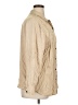 Cato 100% Rayon Tan 3/4 Sleeve Button-Down Shirt Size XL - photo 4