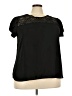 Meraki 100% Polyester Black Short Sleeve Top Size 3X - photo 1
