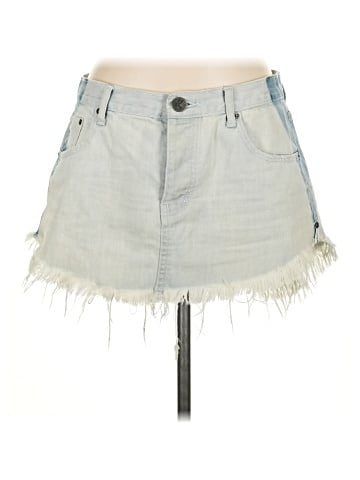 ONE X ONETEASPOON Denim Skirt (view 1)