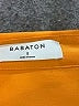 Babaton 100% Silk Orange Short Sleeve Silk Top Size S - photo 6