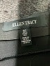 Ellen Tracy Solid Black Formal Skirt Size S - photo 4