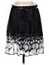 Elle 100% Polyester Polka Dots Black Casual Skirt Size S - photo 1