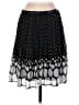 Elle 100% Polyester Polka Dots Black Casual Skirt Size S - photo 2