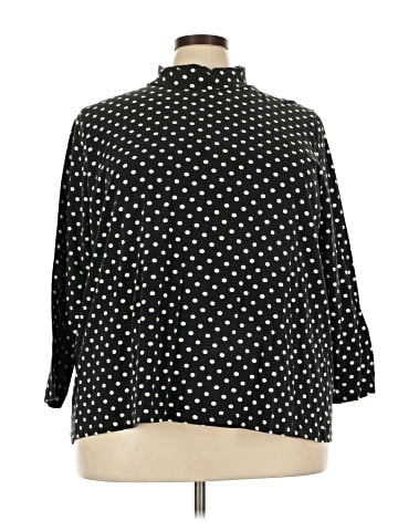 Ulla Popken Long Sleeve Turtleneck (view 1)
