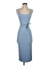 Forever 21 Solid Blue Casual Dress Size S - photo 1